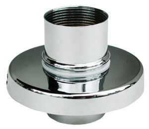 Price Pfister Tube & Flange, New Style, Chrome, 2-Pc.
