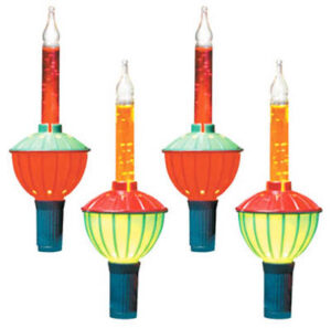 Christmas Bubble 7-Light Set