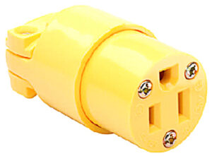 Pass & Seymour Commercial Connector Yellow 15A