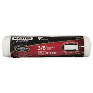 Woven Paint Roller Cover, 5 Ply, 9 x 1/2 In. Nap