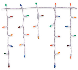 LED Icicle Lights, Multi-Color, 105-Ct.