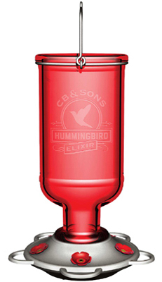 Elixir Hummingbird Feeder, 13 oz. Capacity