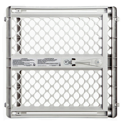 Security Gate, Plastic, Expands from 26 - 42-In.