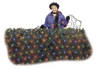 Christmas LED Net Light, Micro, Multi, 4 x 6-Ft.