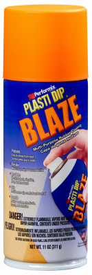 Multi Purpose Rubber Coating Spray, Blaze Orange, 11 oz.