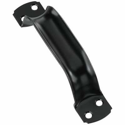 Door Pull, Extra Heavy, Black, 6-3/4 In.