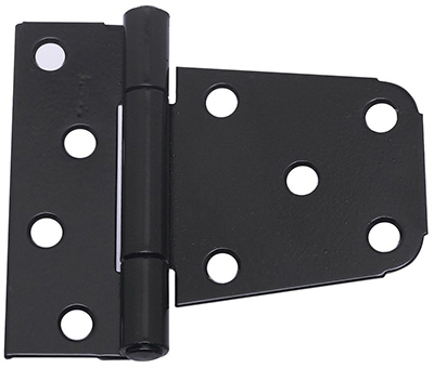 Heavy Duty Gate Hinge, Black, 3-1/2 In.