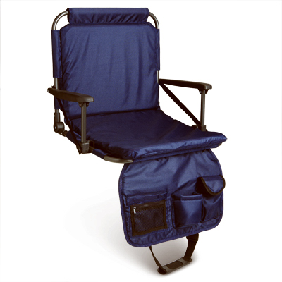 Padded Stadium Seat, Blue or Red