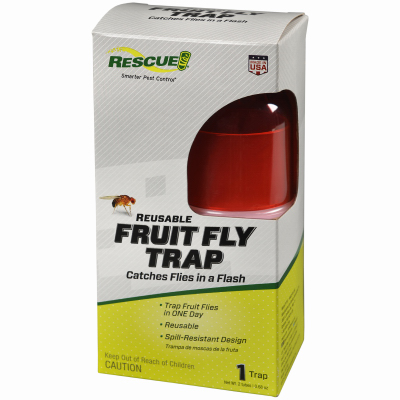Fruit Fly Trap Attractant, 1 Trap, 2 Attractants
