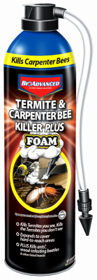 Termite & Carpenter Bee Killer Plus Foam, 18 oz.
