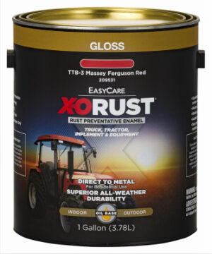Rust-Preventative Paint & Primer, Direct to Metal, Truck, Tractor, Implement & Equipment Enamel, Massey Ferguson Red, 1 Gallon