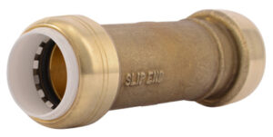 Slip Repair Pipe Coupling, 3/4 x 3/4 In. PVC