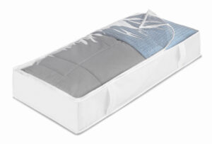 Under-Bed Storage Bag, Vinyl, Clear, Jumbo
