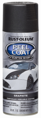 Custom Shop Automotive Spray Paint, Graphite, 11-oz.
