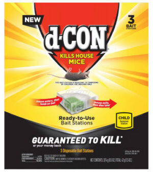 Disposable Mice Bait Station, 3-Ct.