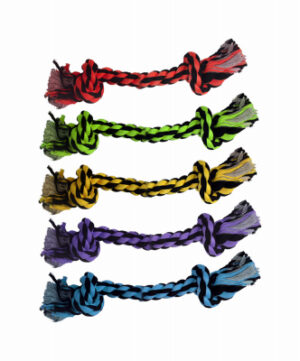 Nuts for Knots Dog Toy, 2-Knot Rope