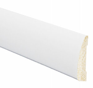 Interior Crown Moulding, Crystal White Polystyrene, 1-15/16-In. x 7-Ft.
