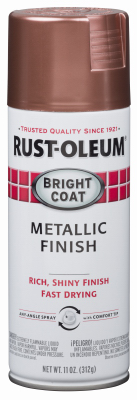 Bright Coat Enamel, Rose Metallic, 11-oz.