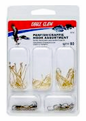80-Pc. Aberdeen, Panfish & Crappie Fish Hook Assortment