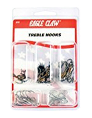 25-Pc. Short Shank Treble Fish Hook Assortment