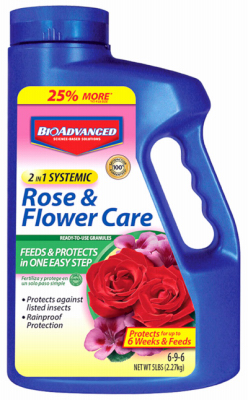 Systemic Rose & Flower Care, 2-In-1, 6-9-6, 5 Lbs.