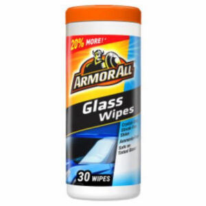 Ammonia-Free Automotive Glass Wipes, 30 Count