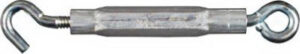 Hook & Eye Turnbuckle, Zinc, 3/16 x 5-1/2 In.