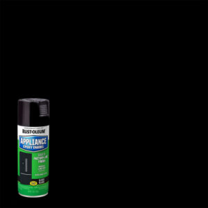 Appliance Spray Enamel, Black, 12 oz.