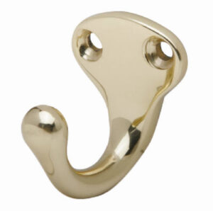 1-11/16-In. Bright Brass Clothes Hook