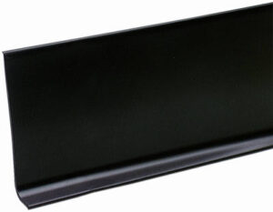 4 In. x 4 Ft. Black Vinyl Wall Base