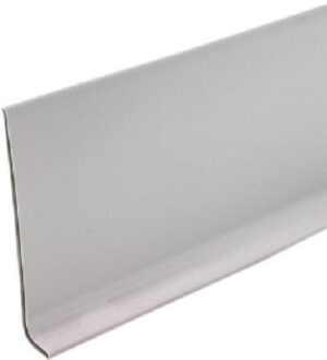 4 In. x 120 Ft. Silver Gray Vinyl Wall Base