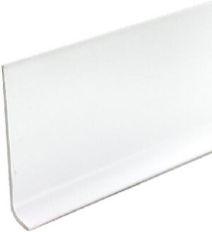 2-1/2 In.x 4 Ft. Snow White Vinyl Wall Base