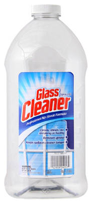 Glass Cleaner Refill, 1/2-Gallon