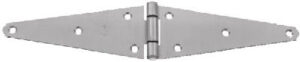 Heavy Duty Strap/Gate Hinge, Stainless Steel, 6 In.
