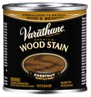 Chestnut Premium Oil-Based Interior Wood Stain, 1/2-Pt.