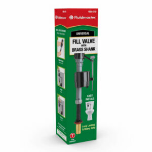 Universal Toilet Fill Valve, Brass Shank