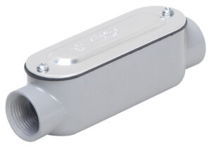 Rigid/IMC Conduit Fitting, Threaded Body, Die-Cast Aluminum, 3/4-In.
