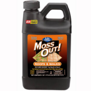 Moss Out! For Roofs & Walks, Covers 1,000-Sq. Ft., 54 oz. Concentrate