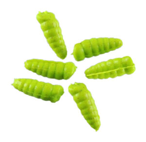Alive Waxies Panfish Bait, Chartreuse, 1/2 In., 2 oz.