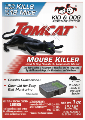 Mouse Bait Station, Sealed, Disposable