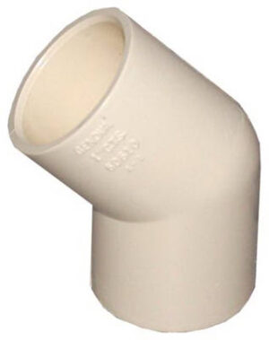 CPVC Pipe Elbow, 45-Degree, 1/2 In.