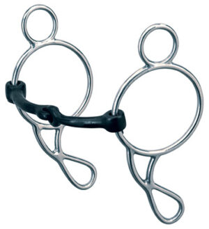 Horse Gag Bit, Stainless Steel