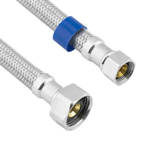 Faucet Connector, 3/8 In. Compression x 1/2 In. Female Iron Pipe x 9 In.