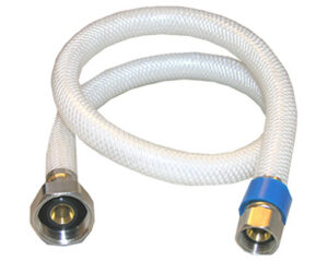 Faucet Connector, Flexible Poly, 3/8 x 1/2 x 36 In.