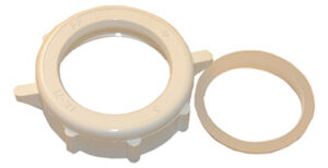 PVC Slip Joint Nut & Washer, For 1-1/4 In. Tube