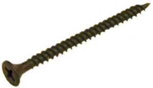 Hardened Steel Drywall Screws, Phillips Flat Bugle Head, Fine Thread, 1 In. x #6, 100-Pk.