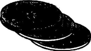 Hook & Loop Floor Sanding Disc, 36 Grit, 6 In.