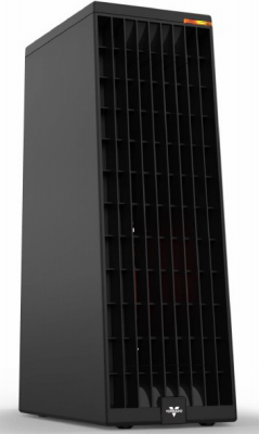 Rise 12H+ Compact Tower Heater, 2 Settings, For Small Room, 12 In.