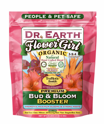 Flower Girl Bud & Bloom Booster, Organic, 3-9-4 Formula, 4 Lb. Bag