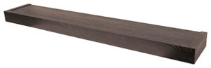Floating Shelf, Modern Design, Espresso, 36 In.